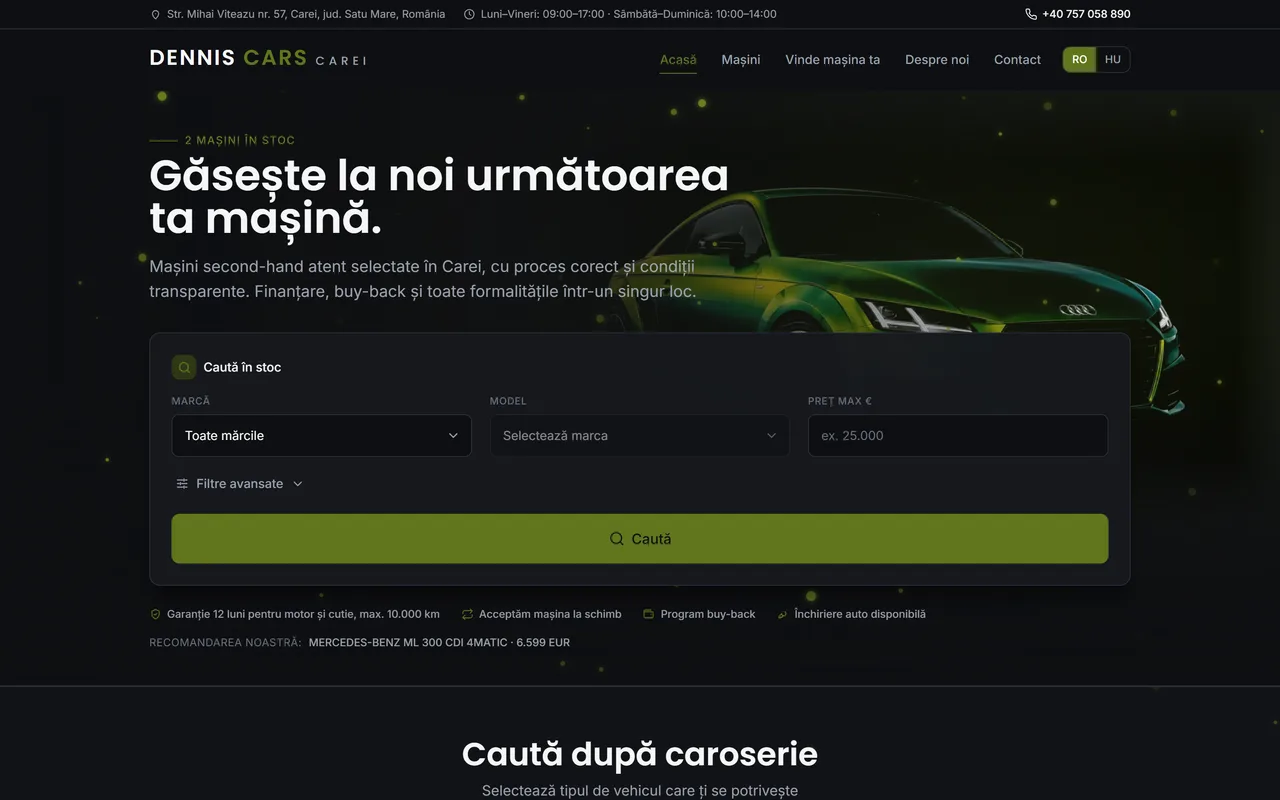 Dennis Cars — Munkáink
